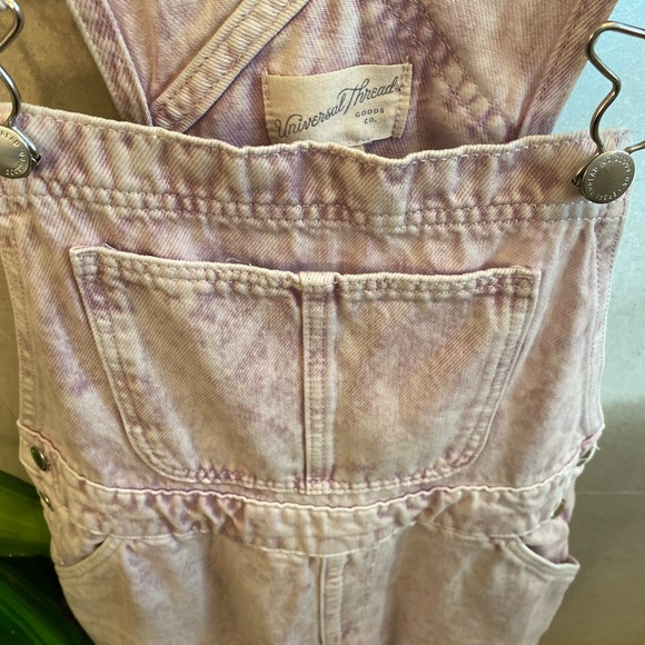 Pink Acid Wash 90’s Overalls - Picture 4 of 5